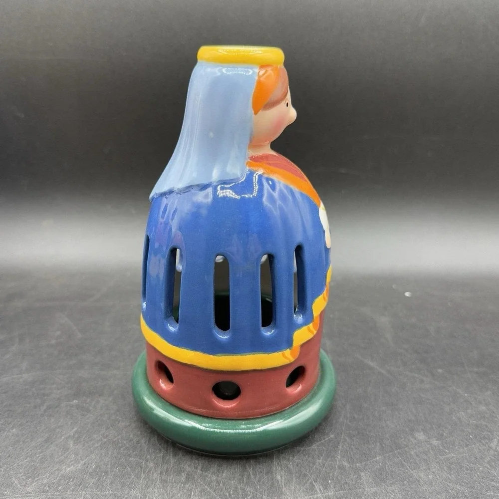 Villeroy & Boch Mary Baby Jesus Nativity Candlestick/Votive Christmas‎ Decolight